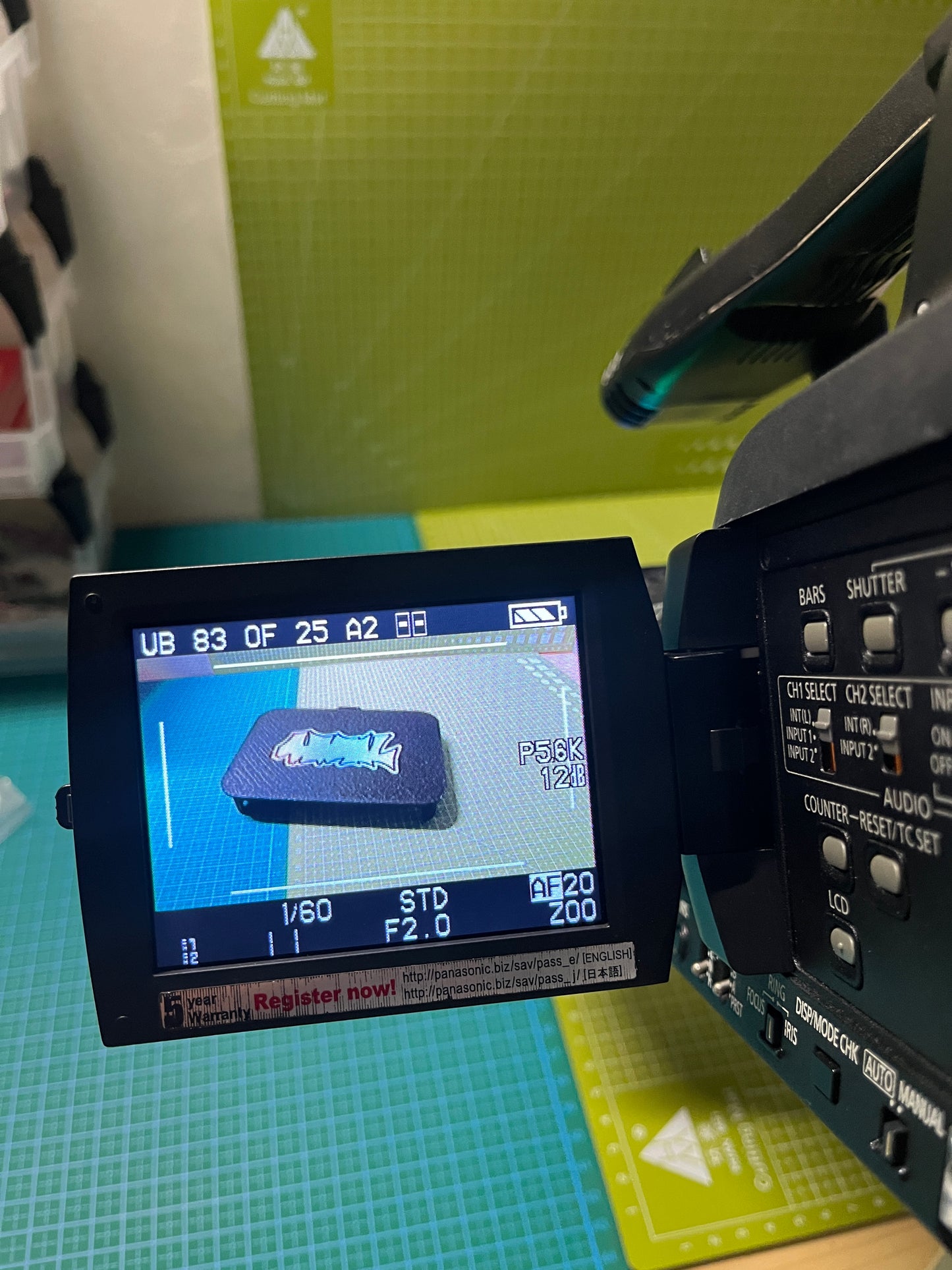 Panasonic HPX-172 Mint Condition