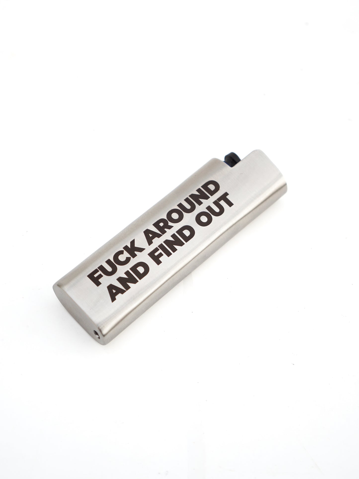 Firelighter Cricket Case Stainless Steel