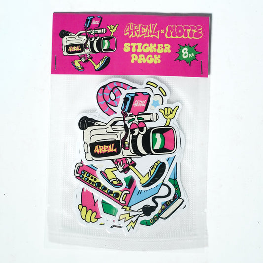 4Real x Motte Stickers Pack ( Collaboration )