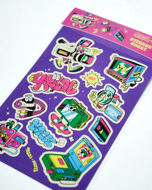 Sticker Sheet 4Real x Motte ( Collaboration )