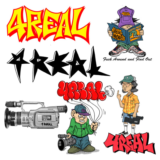 4Real Sticker Packs